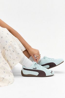 Baskets PUMA Speedcat Bleu et Marron