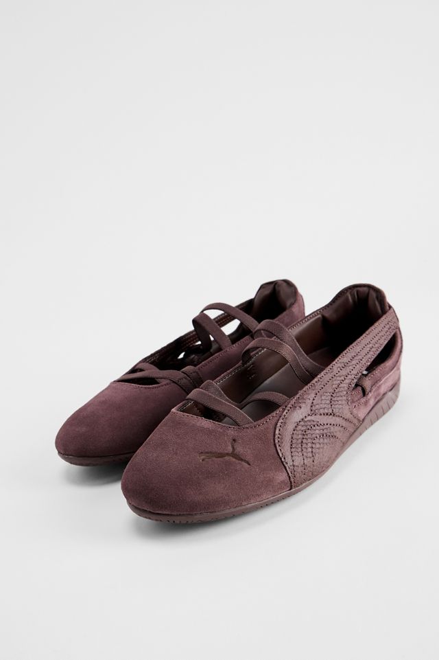 Chaussures de ballet PUMA Brown Speedcat Python #1