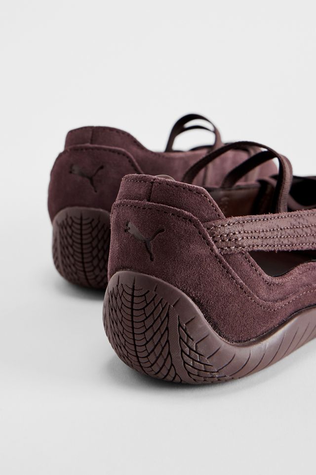 Chaussures de ballet PUMA Brown Speedcat Python #4