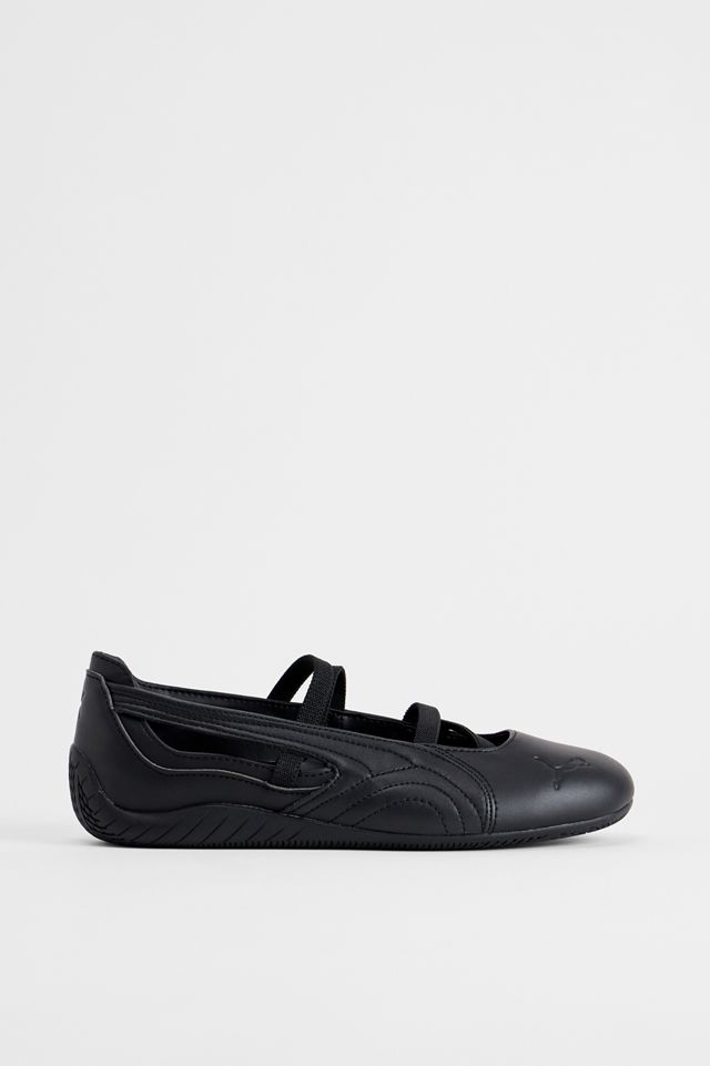 Chaussures de ballet en cuir PUMA Black Speedcat #2