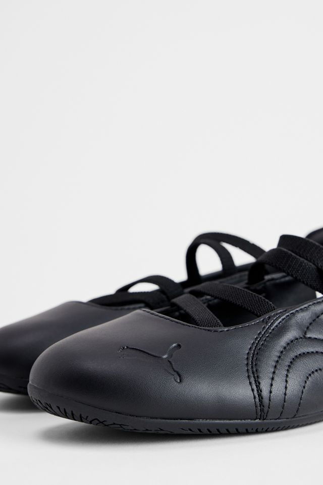 Chaussures de ballet en cuir PUMA Black Speedcat #3