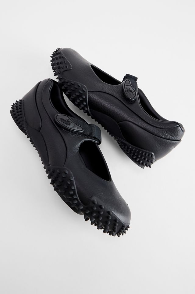 Scarpe da ginnastica PUMA Black Mostro Fey in pelle #1