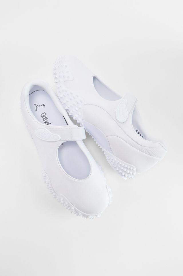 PUMA Weiße Mostro Fey Leder-Sneaker #1