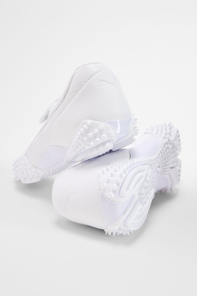 PUMA Weiße Mostro Fey Leder-Sneaker #4