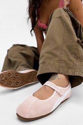 PUMA Pink Tacklette Trainers