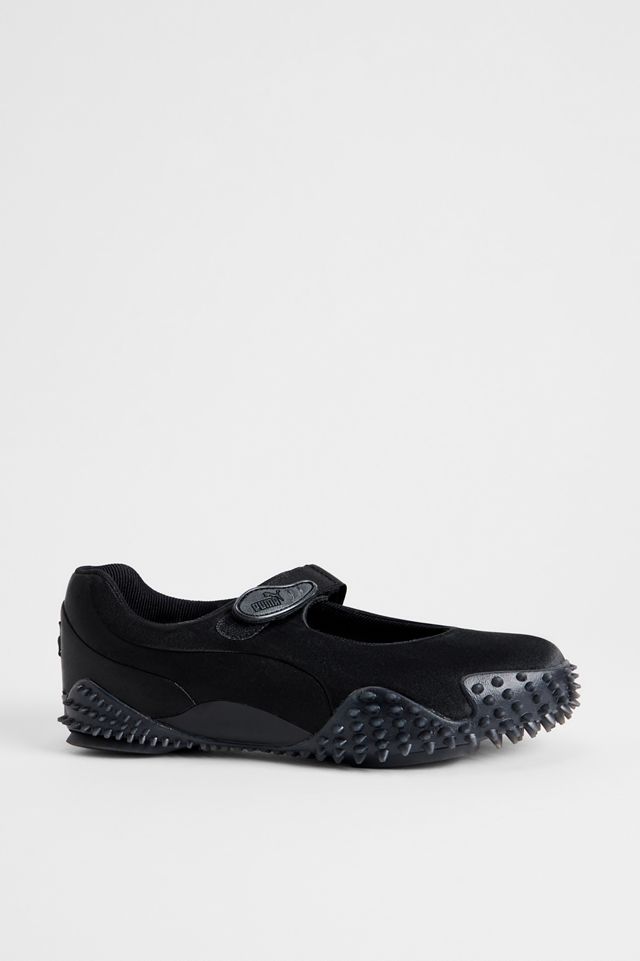 PUMA Schwarze Mostro Fey Satin Sneaker #4