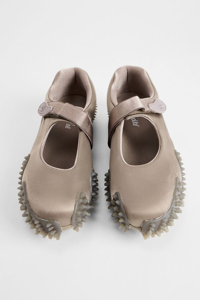 PUMA Brown Mostro Fey Satin Trainers #1