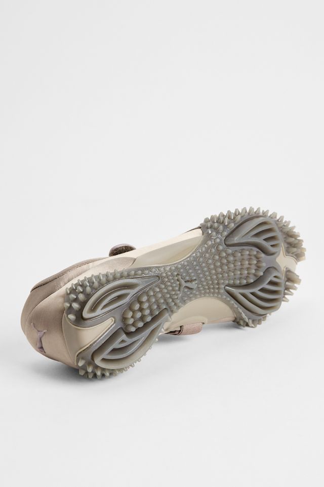 PUMA Brown Mostro Fey Satin Trainers #2