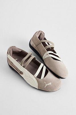 PUMA Brown Speedcat Ballet Shoes