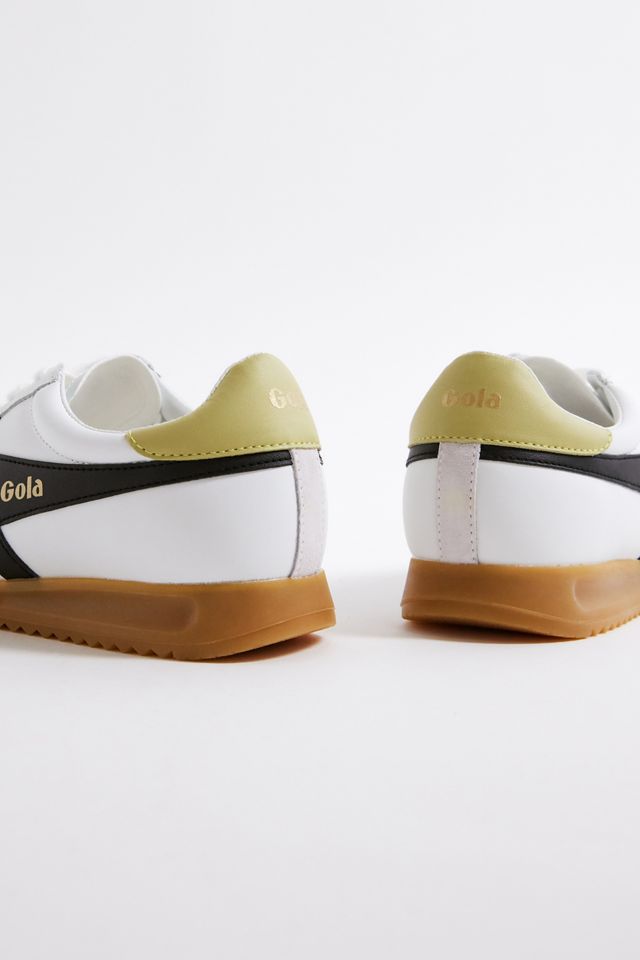 Gola - Baskets blanches à semelle en caoutchouc naturel #3