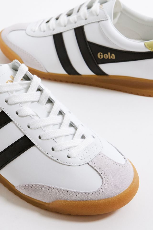 Gola - Baskets blanches à semelle en caoutchouc naturel #4