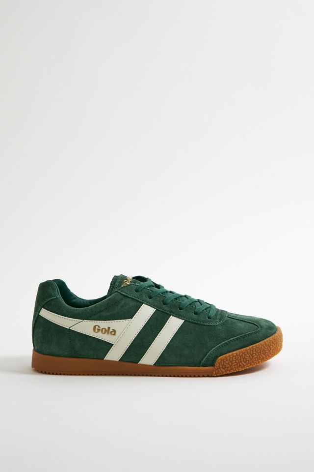 Gola Khaki & White Harrier Trainers #2