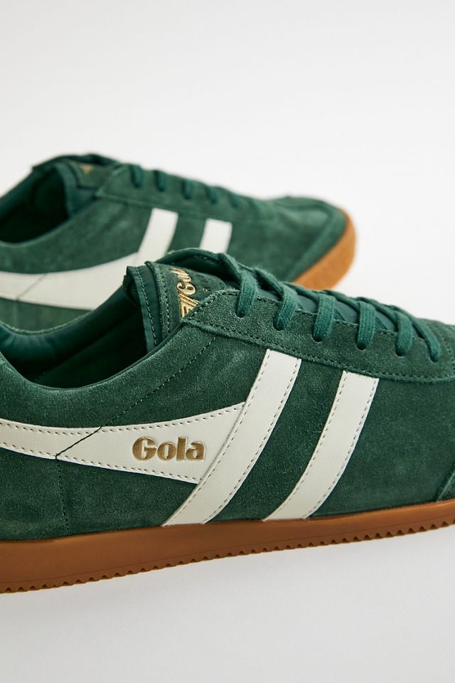 Gola Khaki & White Harrier Trainers #4