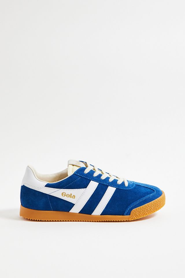 Gola Scarpe da ginnastica Elan scamosciate bianche e blu #2