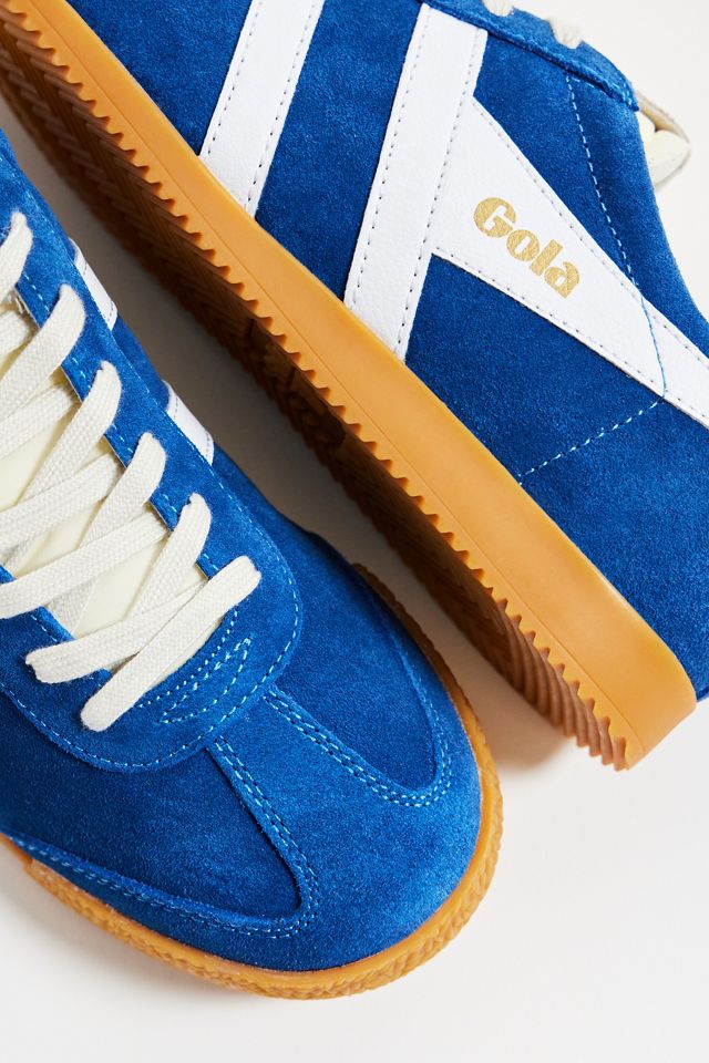 Gola Scarpe da ginnastica Elan scamosciate bianche e blu #3