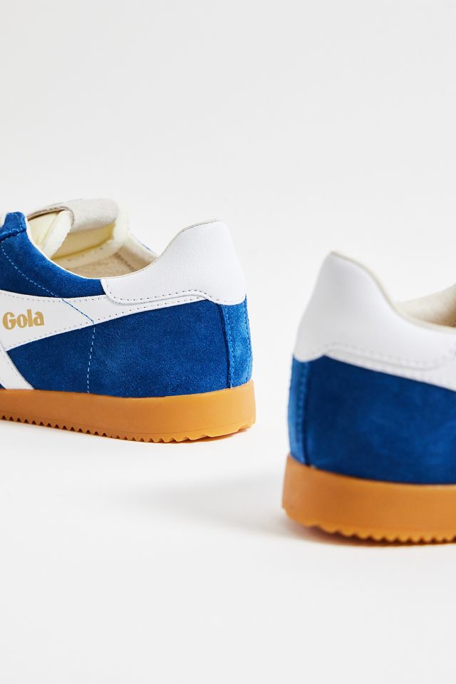 Gola Scarpe da ginnastica Elan scamosciate bianche e blu #4