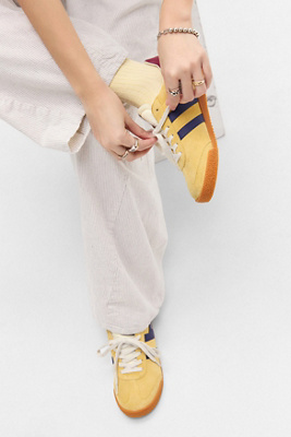 Baskets Elan en Daim & Bleu taille: UK 4 - Gola - Modalova