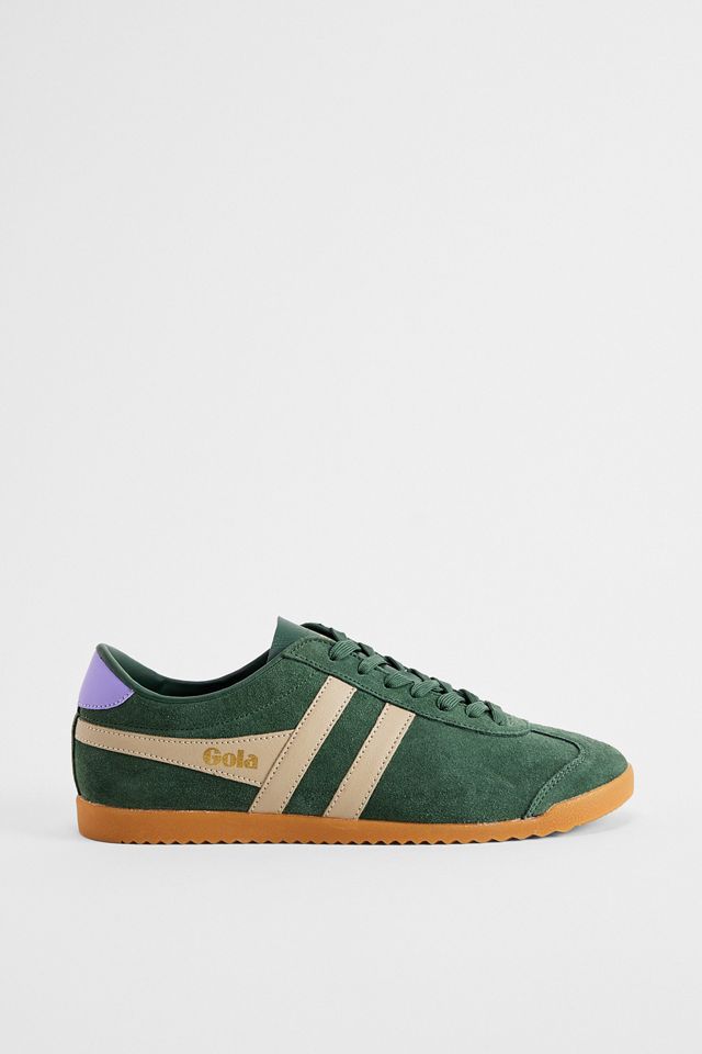 Gola Green Bullet Suede Trainers #1