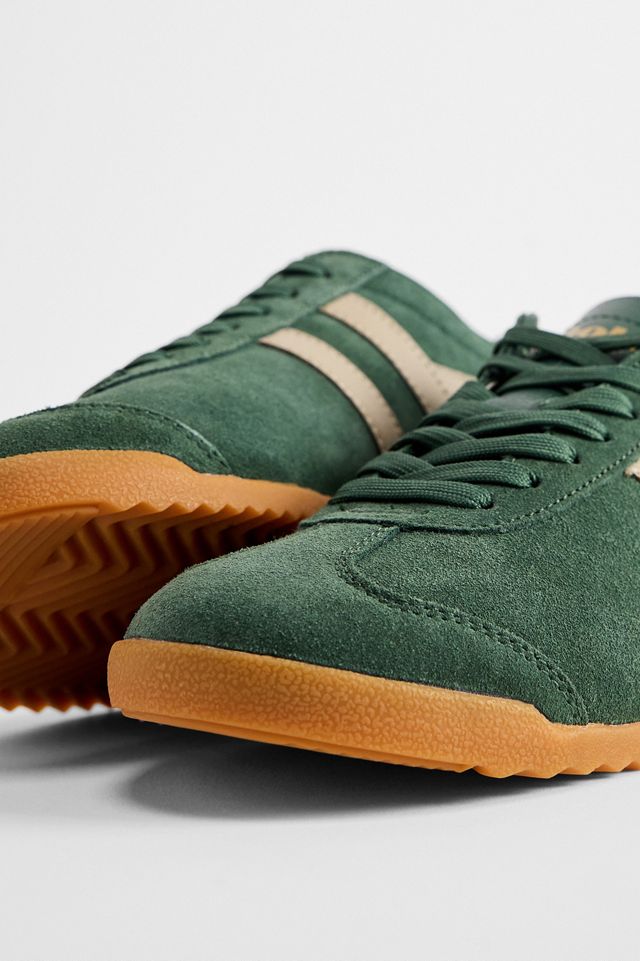 Gola Green Bullet Suede Trainers #3