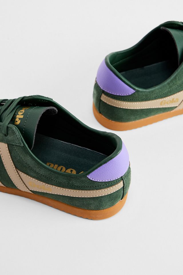Gola Green Bullet Suede Trainers #4