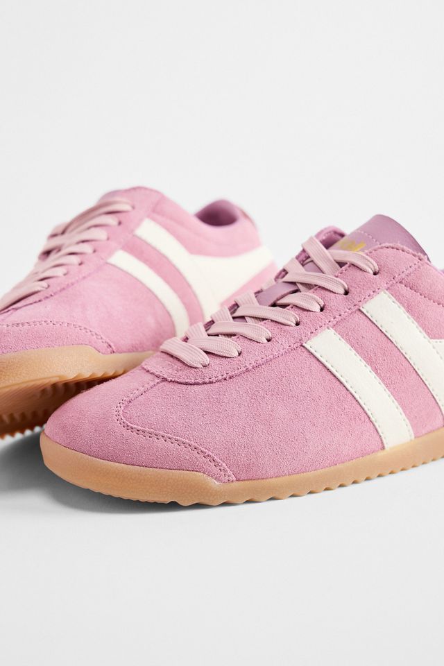 Scarpe da Ginnastica Bullet in Pelle Scamosciata Rosa Gola #3
