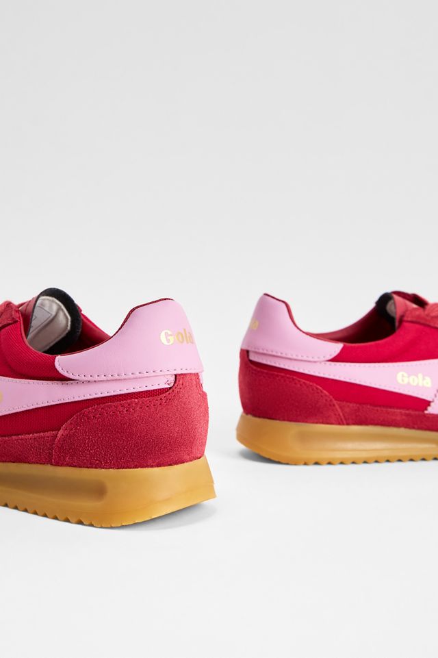 Gola Scarpe da Ginnastica Tornado Rosse e Rosa #4