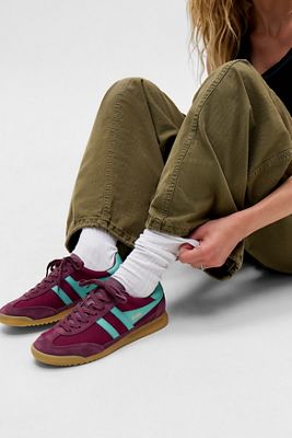 Gola Burgundy Tornado Trainers