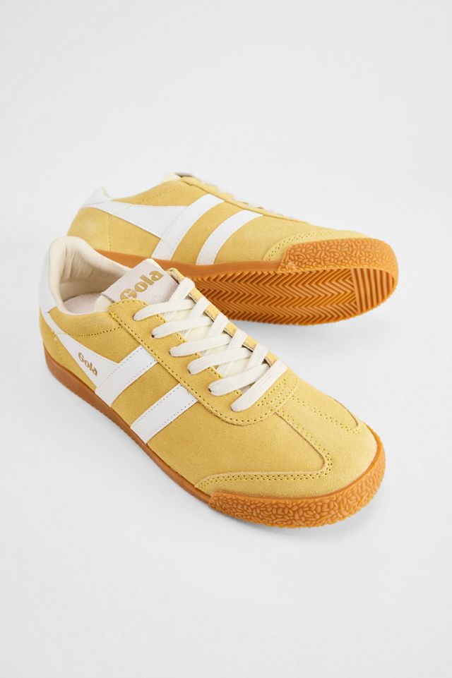 Gola Pollen & Weiß Elan Wildleder-Sneaker #1