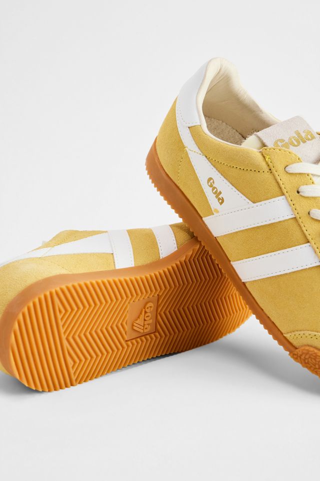 Gola Pollen & Weiß Elan Wildleder-Sneaker #4