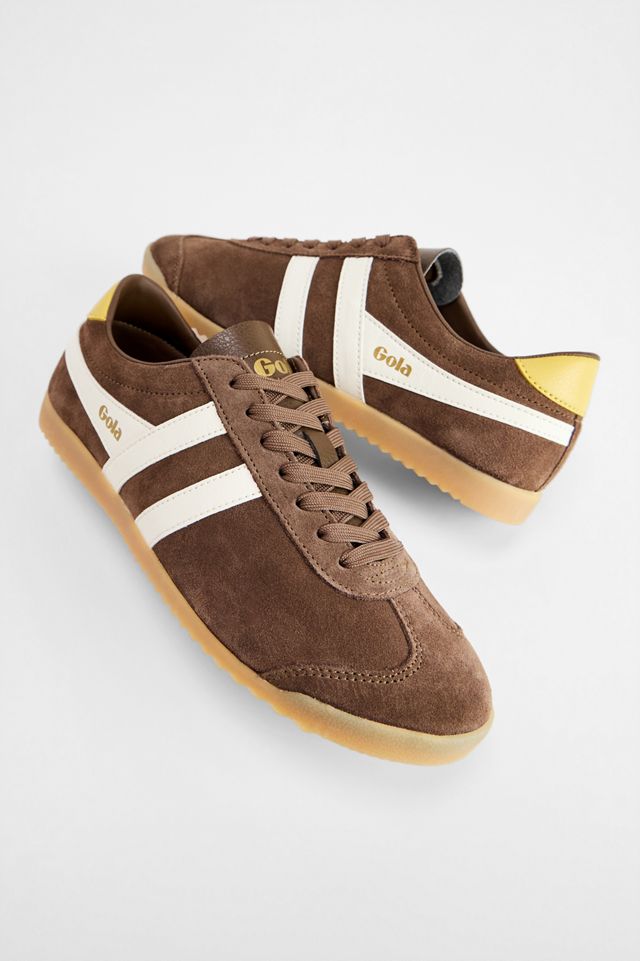 Sneakers Gola Brown Bullet in Pelle Scamosciata #1