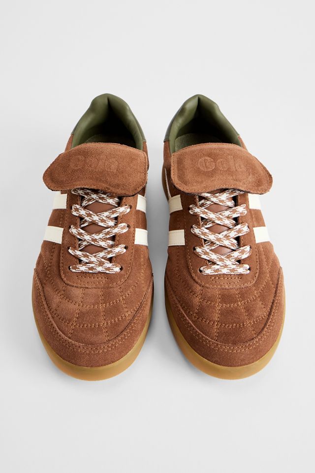 Gola Umber Tan Stadia 86 Trainers #1