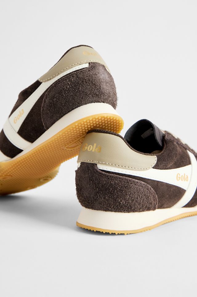 Gola Brown Suede Sprinter Trainers #1