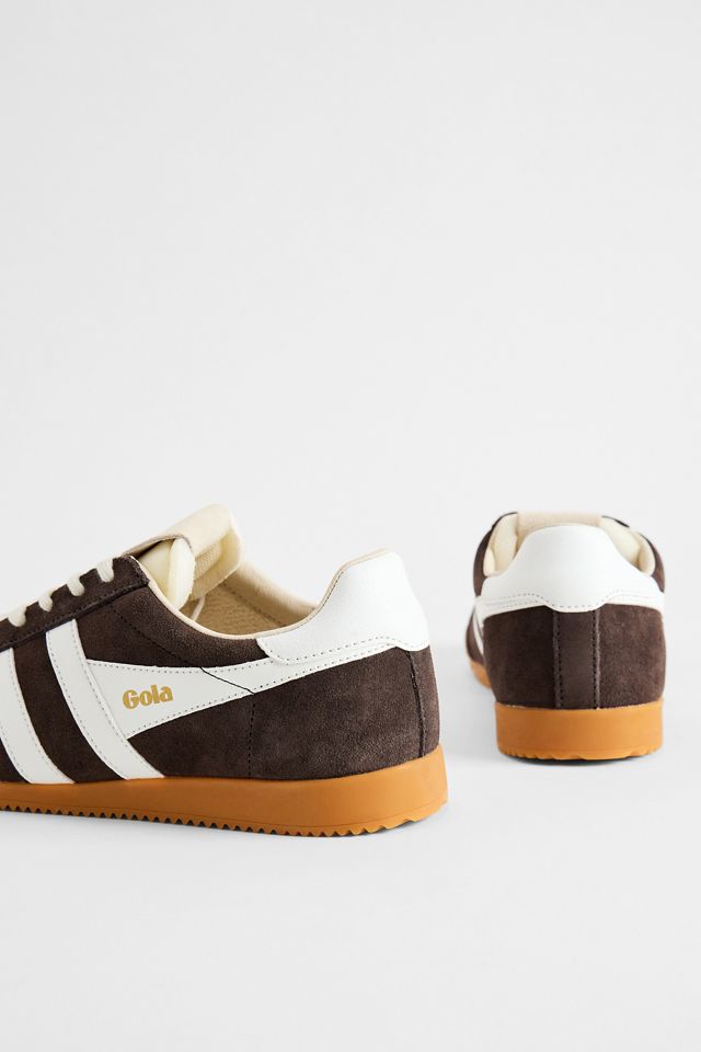 Gola Mocha Brown Elan Trainers #4