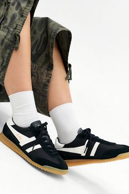 Gola Black Tornado Trainers