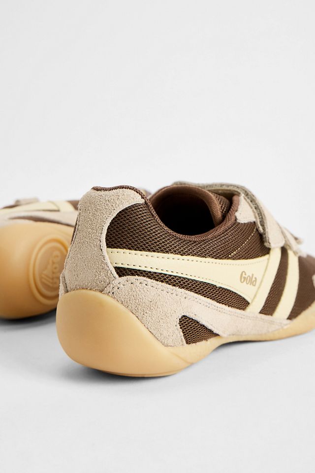 Gola Brown & Yellow Connect Trainers #1