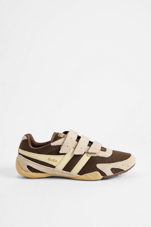 Gola Brown & Yellow Connect Trainers #2