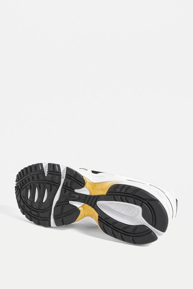 Asics GEL-1090 White & Gold Trainers #4