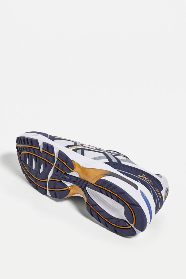 Asics - Baskets GEL-1090 blanc et bleu marine #3
