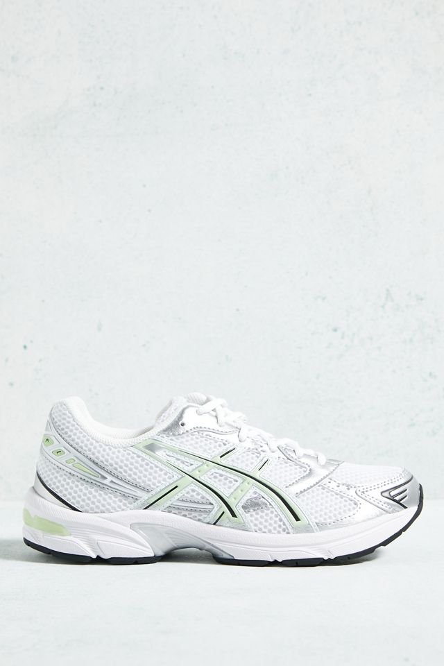 ASICS White & Green Gel 1130 Trainers #5