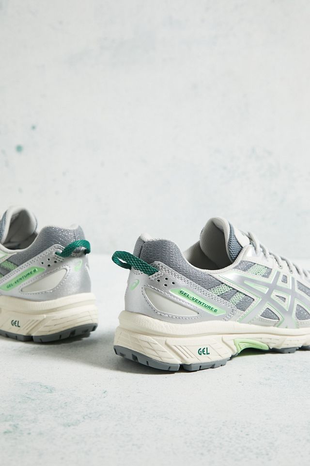 ASICS Grey & Green GEL-VENTURE 6 Trainers #3