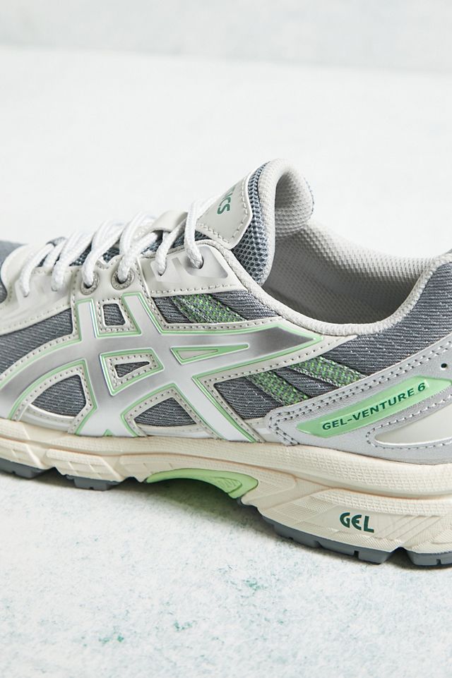 ASICS Grey & Green GEL-VENTURE 6 Trainers #5