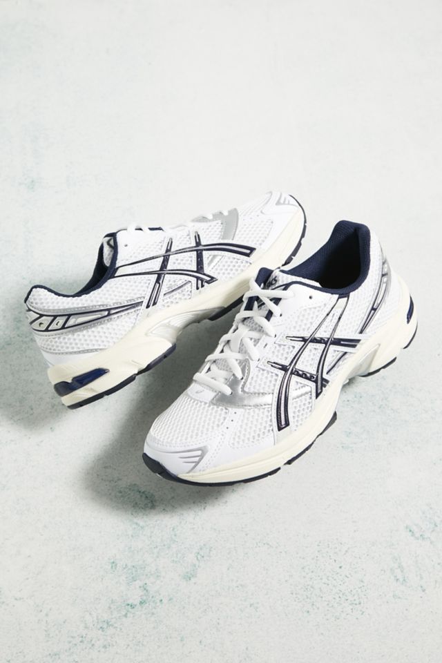 Asics store navy white