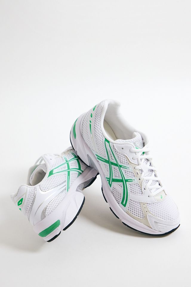 ASICS White & Green Gel 1130 Trainers #1