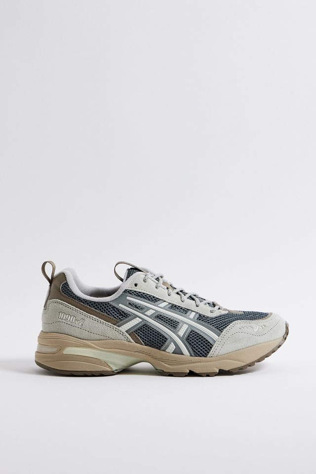 ASICS Grey & Beige Gel 1090 Trainers #3