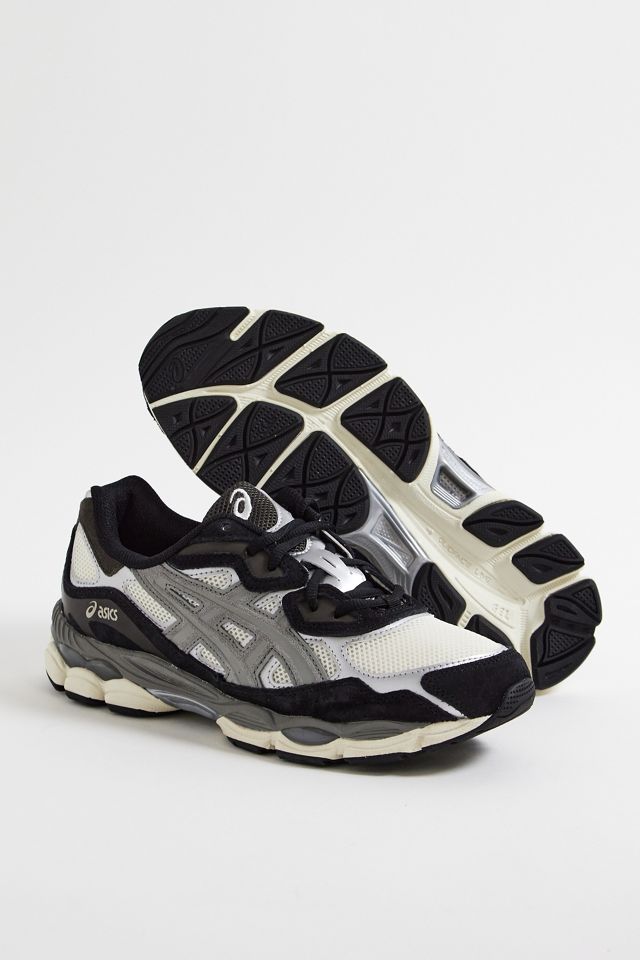 ASICS Grey & Black Gel-NYC Trainers #1