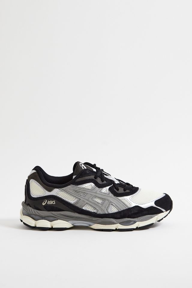 ASICS Grey & Black Gel-NYC Trainers #4