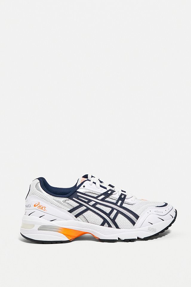 ASICS White & Navy GEL-1090 Trainers | Urban Outfitters UK