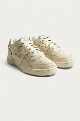 reebok cream trainers