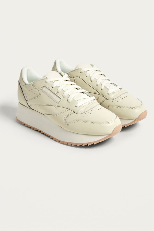 Reebok Classic Leather Double Trainers | Urban Outfitters UK