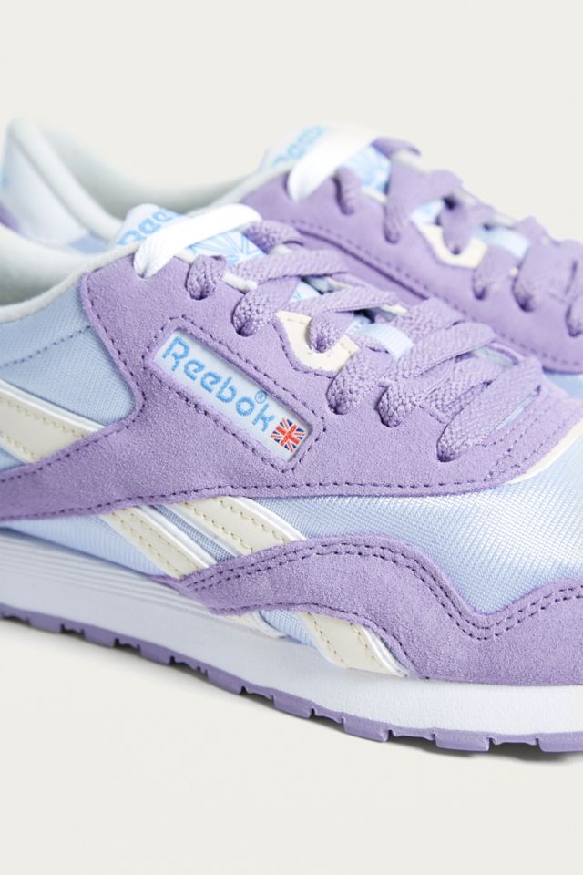 Reebok classic sales nylon lilac